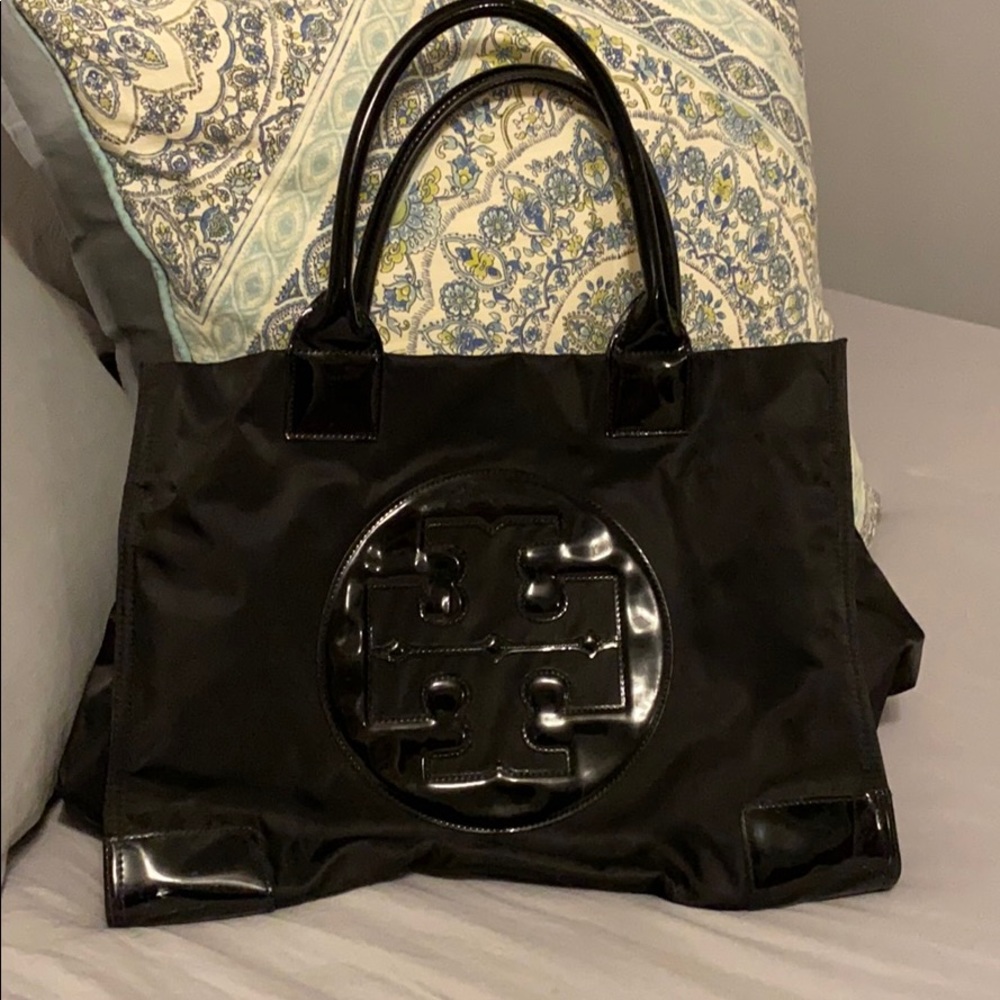 Authentic Tory Burch Ella Nylon Tote